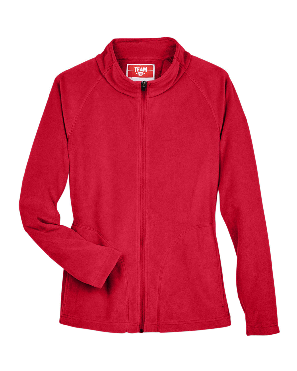 Team 365 Ladies' Campus Microfleece Jacket Womens Apparel Jackets & Vests