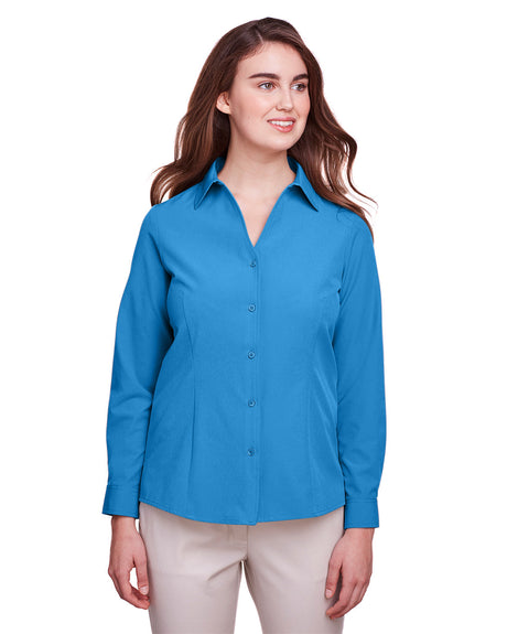 UltraClub Ladies' Bradley Performance Woven Shirt UltraClub