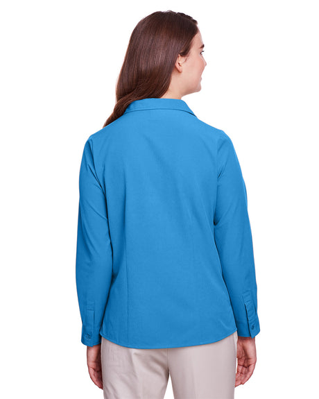 UltraClub Ladies' Bradley Performance Woven Shirt UltraClub