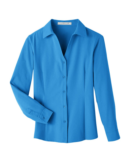 UltraClub Ladies' Bradley Performance Woven Shirt UltraClub