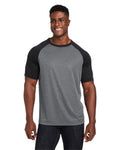 Team 365 Unisex Zone Colorblock Raglan T-Shirt Mens Apparel Shirts & Tops