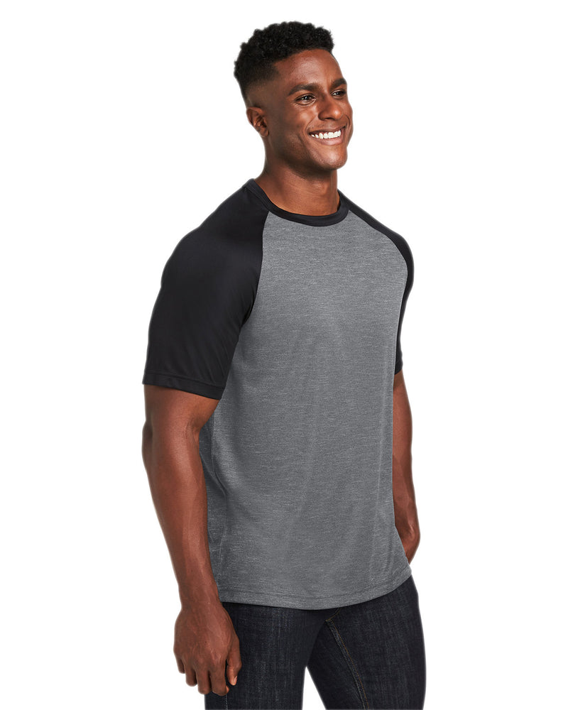 Team 365 Unisex Zone Colorblock Raglan T-Shirt