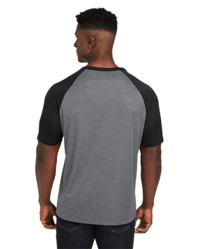 Team 365 Unisex Zone Colorblock Raglan T-Shirt