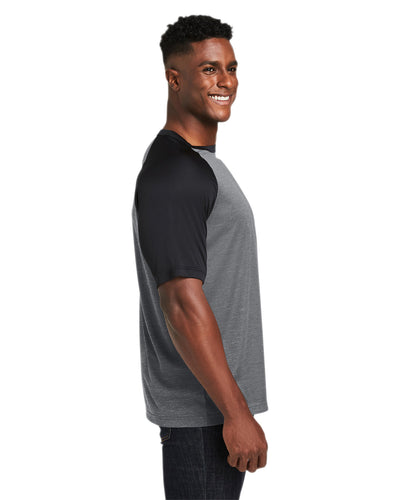 Team 365 Unisex Zone Colorblock Raglan T-Shirt