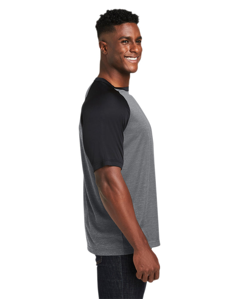 Team 365 Unisex Zone Colorblock Raglan T-Shirt