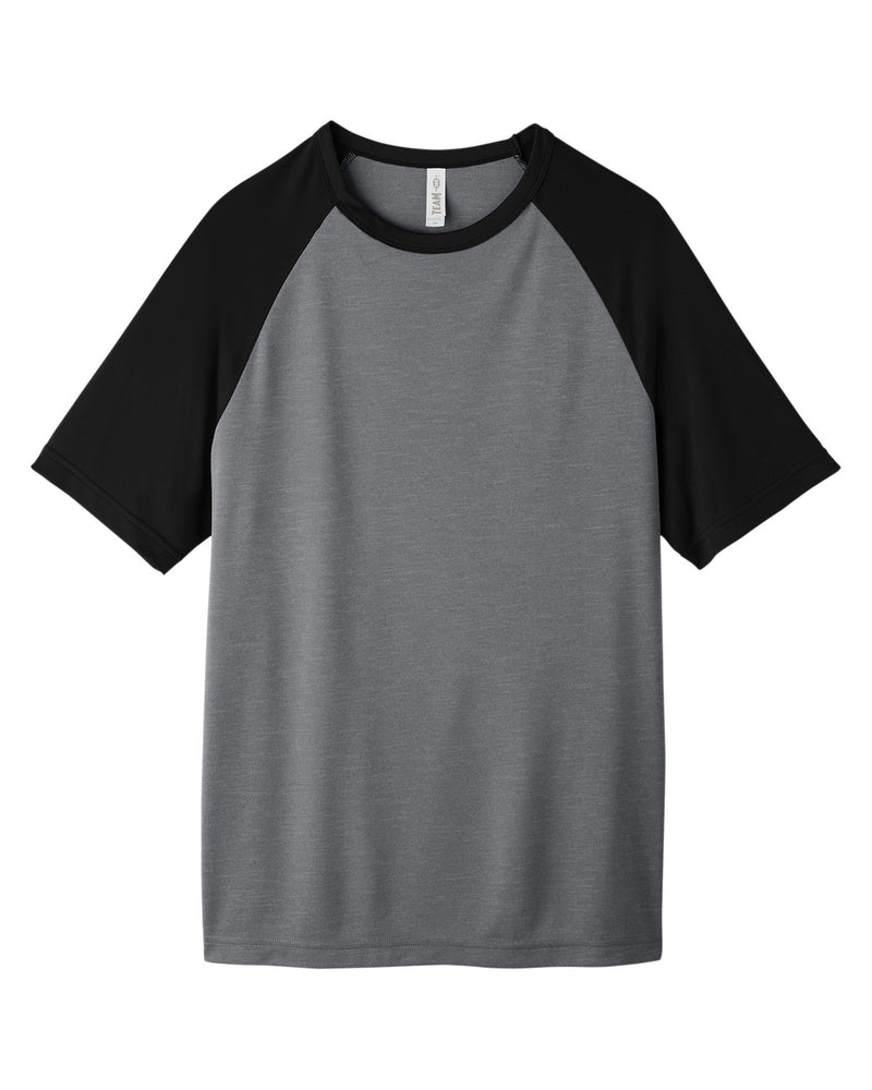 Team 365 Unisex Zone Colorblock Raglan T-Shirt