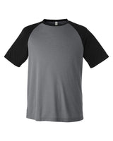 Team 365 Unisex Zone Colorblock Raglan T-Shirt Mens Apparel Shirts & Tops