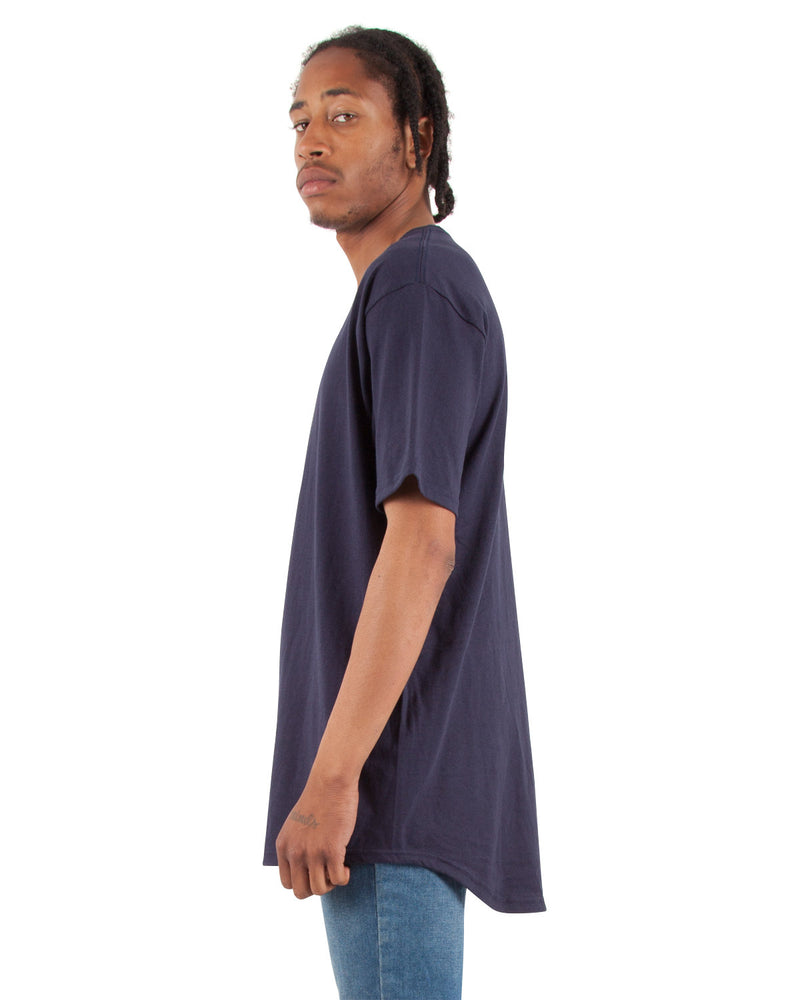 Shaka Wear Adult 6 oz., Curved Hem Long T-Shirt