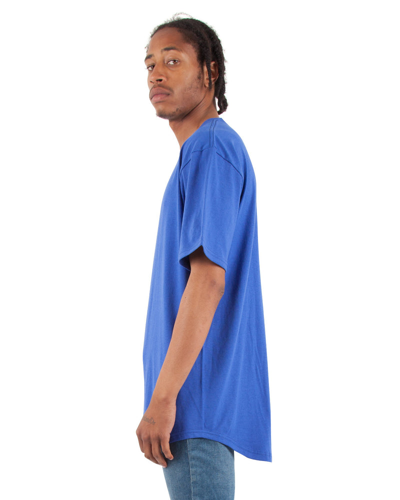 Shaka Wear Adult 6 oz., Curved Hem Long T-Shirt