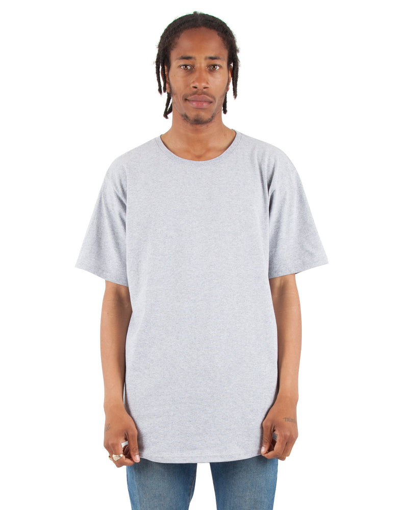 Shaka Wear Adult 6 oz., Curved Hem Long T-Shirt