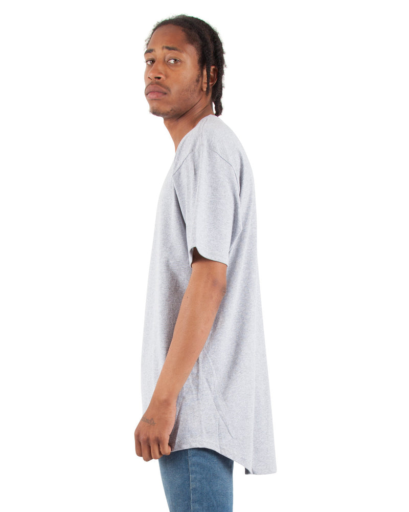 Shaka Wear Adult 6 oz., Curved Hem Long T-Shirt