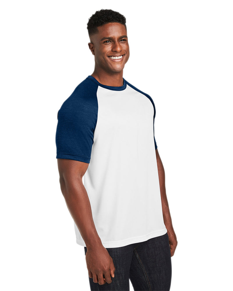 Team 365 Unisex Zone Colorblock Raglan T-Shirt