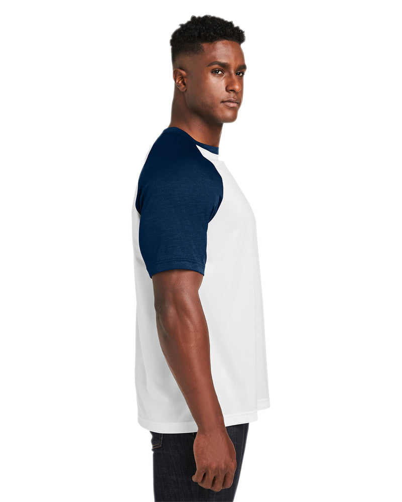 Team 365 Unisex Zone Colorblock Raglan T-Shirt