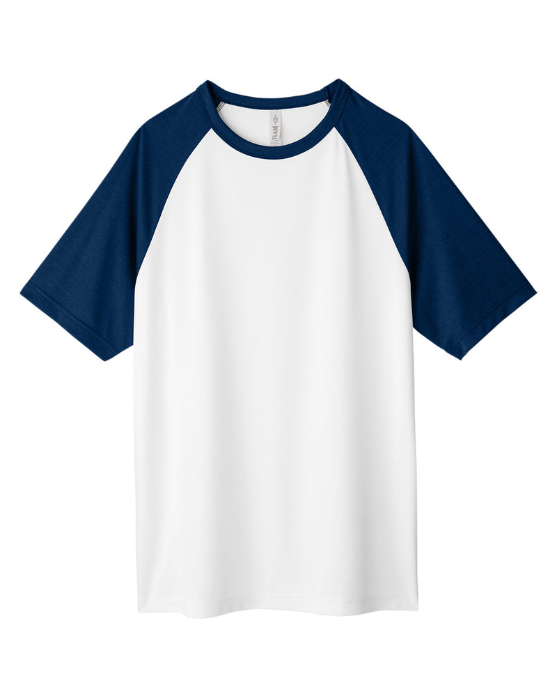 Team 365 Unisex Zone Colorblock Raglan T-Shirt