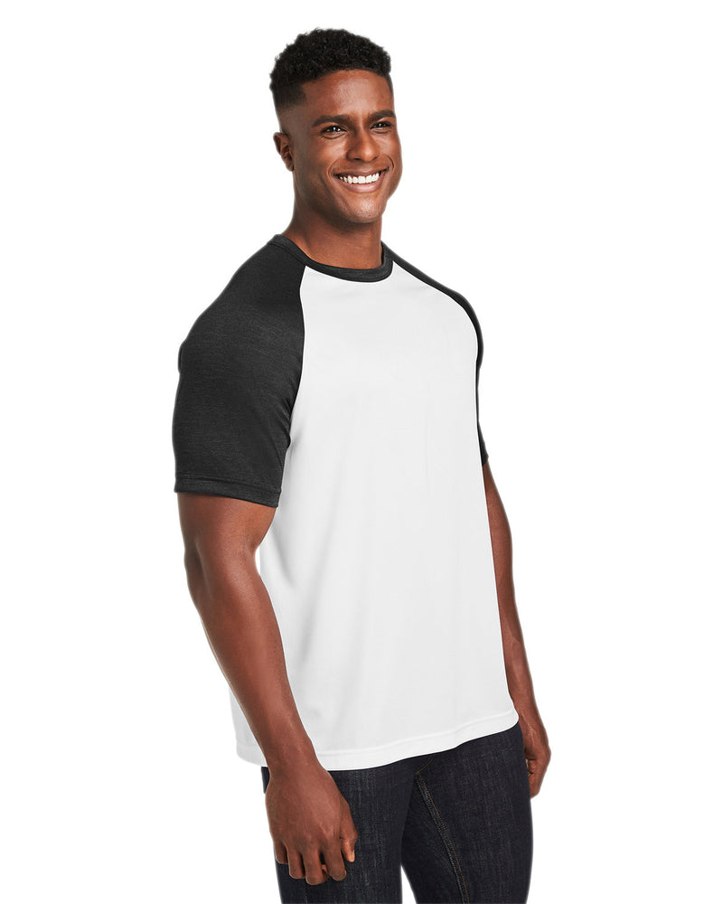 Team 365 Unisex Zone Colorblock Raglan T-Shirt