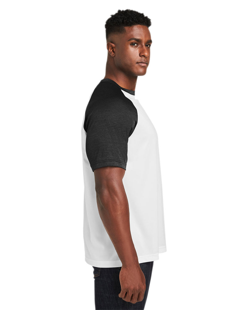 Team 365 Unisex Zone Colorblock Raglan T-Shirt