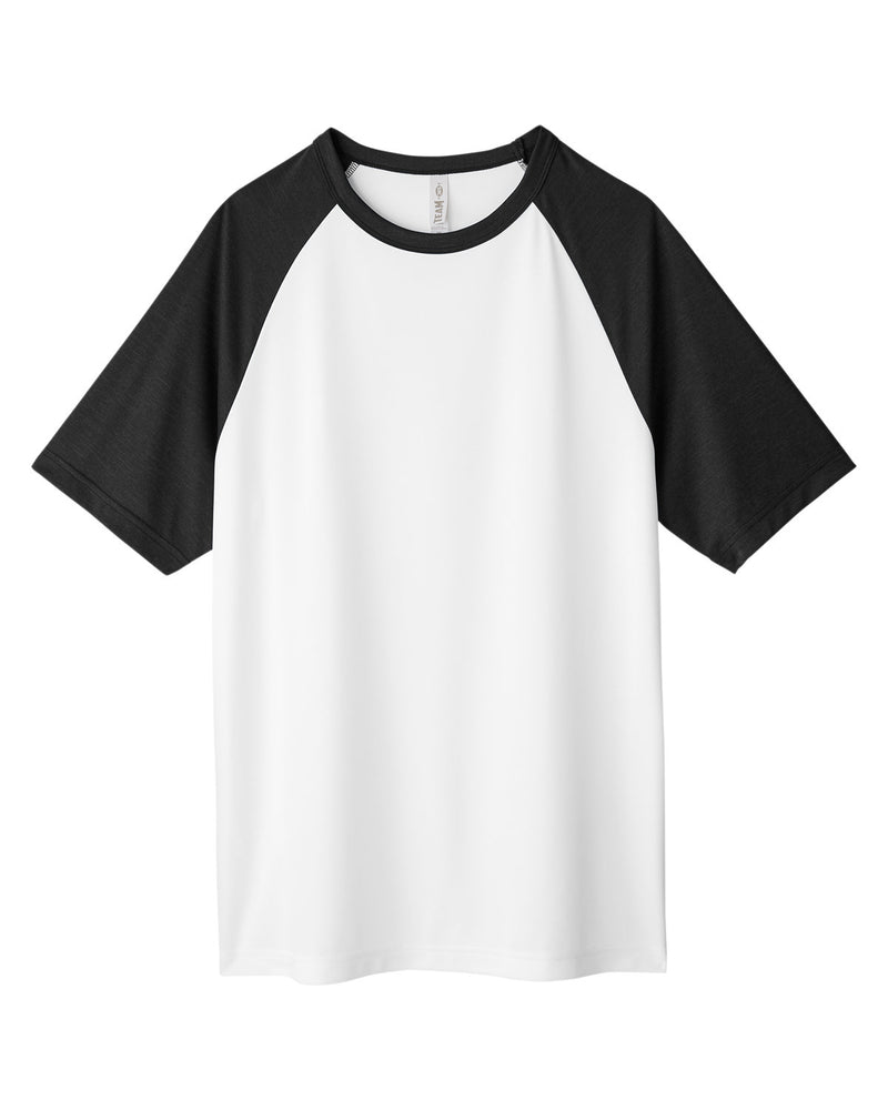 Team 365 Unisex Zone Colorblock Raglan T-Shirt