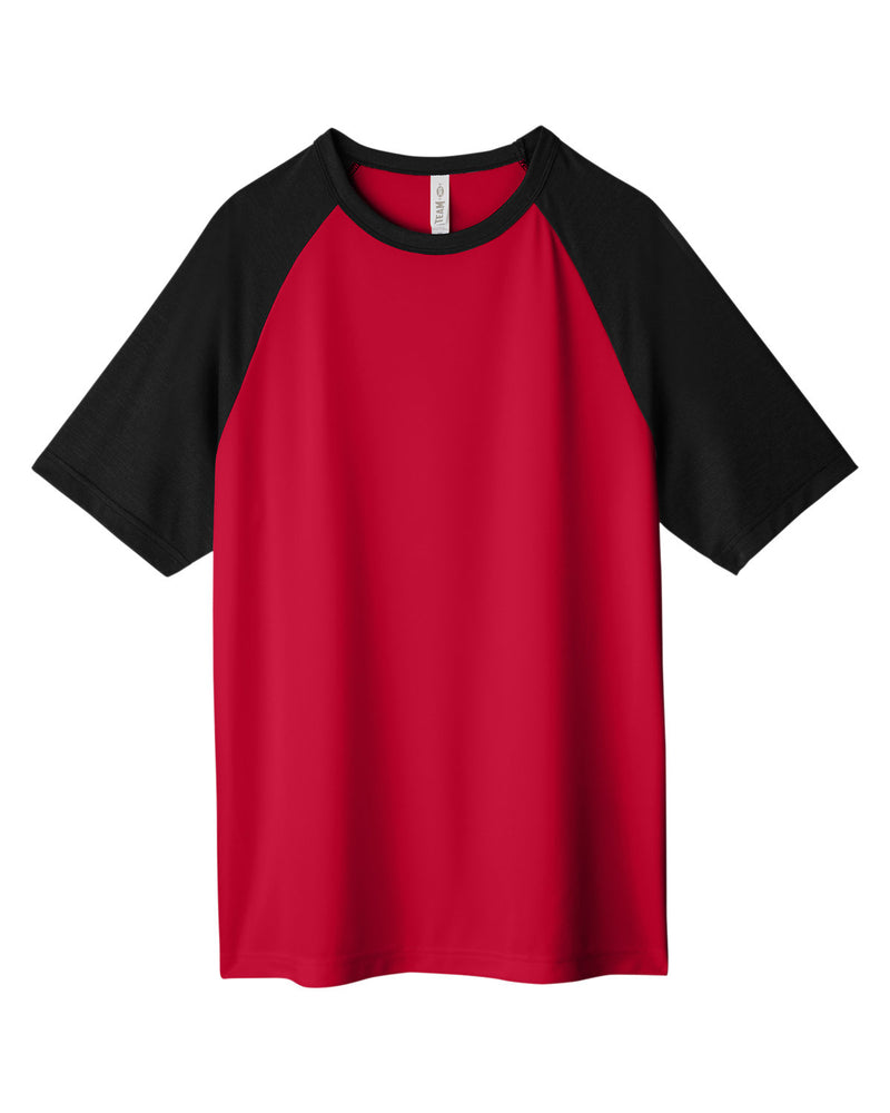 Team 365 Unisex Zone Colorblock Raglan T-Shirt