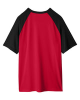 Team 365 Unisex Zone Colorblock Raglan T-Shirt Mens Apparel Shirts & Tops
