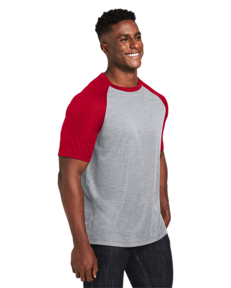 Team 365 Unisex Zone Colorblock Raglan T-Shirt