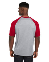 Team 365 Unisex Zone Colorblock Raglan T-Shirt Mens Apparel Shirts & Tops