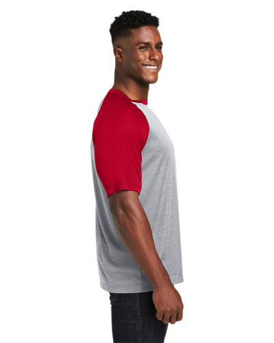 Team 365 Unisex Zone Colorblock Raglan T-Shirt