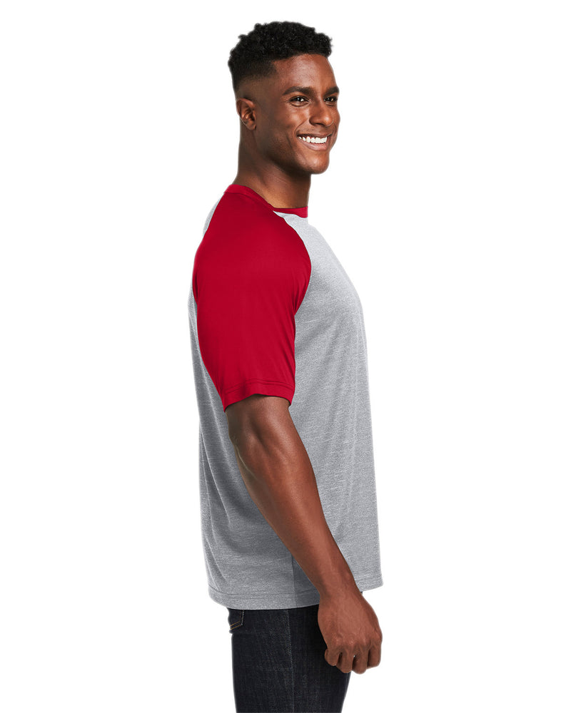 Team 365 Unisex Zone Colorblock Raglan T-Shirt
