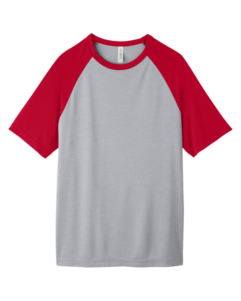 Team 365 Unisex Zone Colorblock Raglan T-Shirt