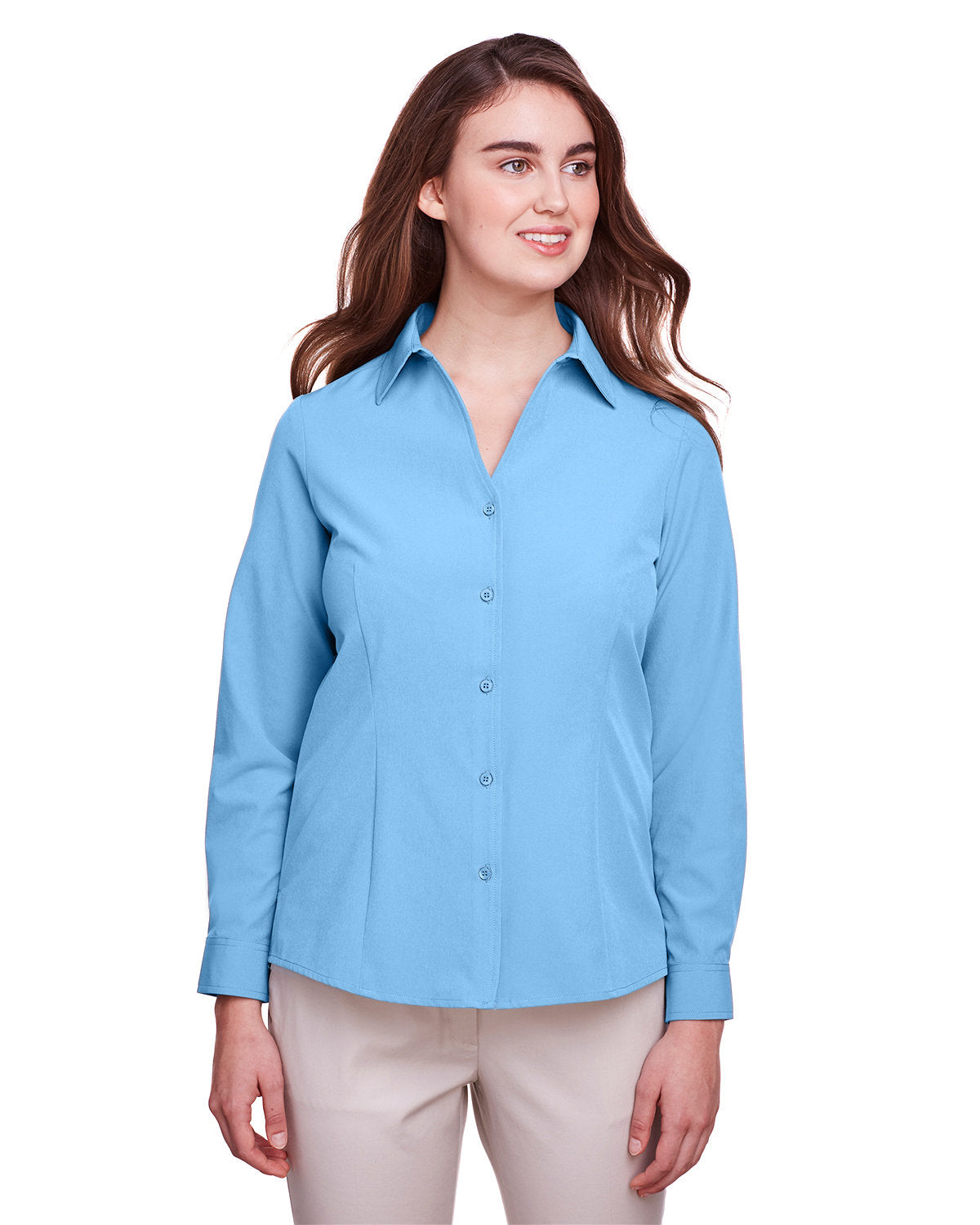 UltraClub Ladies' Bradley Performance Woven Shirt UltraClub