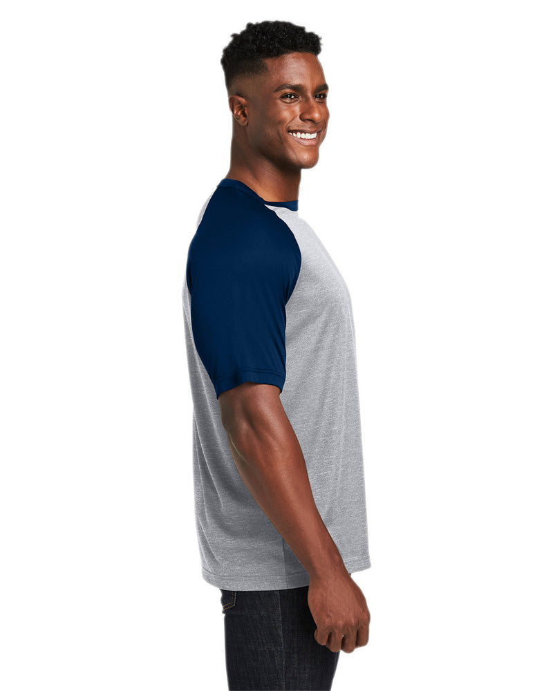 Team 365 Unisex Zone Colorblock Raglan T-Shirt