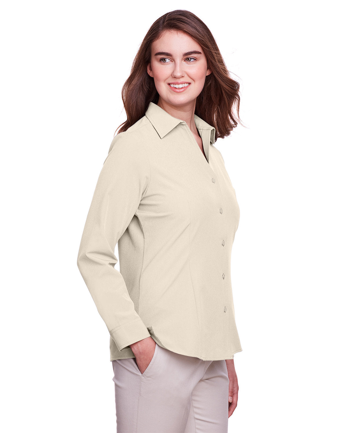 UltraClub Ladies' Bradley Performance Woven Shirt UltraClub
