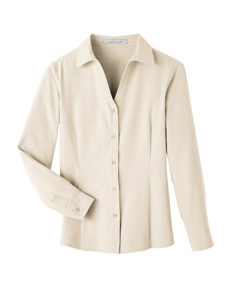 UltraClub Ladies' Bradley Performance Woven Shirt UltraClub