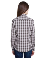 Artisan Collection by Reprime Ladies' Mulligan Check Long-Sleeve Cotton Shirt Reprime