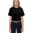 StarTee Ladies' Boyfriend Crop T-Shirt StarTee