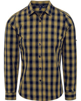 Artisan Collection by Reprime Ladies' Mulligan Check Long-Sleeve Cotton Shirt Reprime