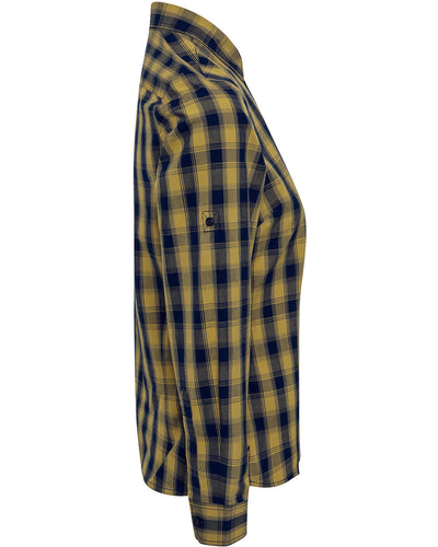 Artisan Collection by Reprime Ladies' Mulligan Check Long-Sleeve Cotton Shirt