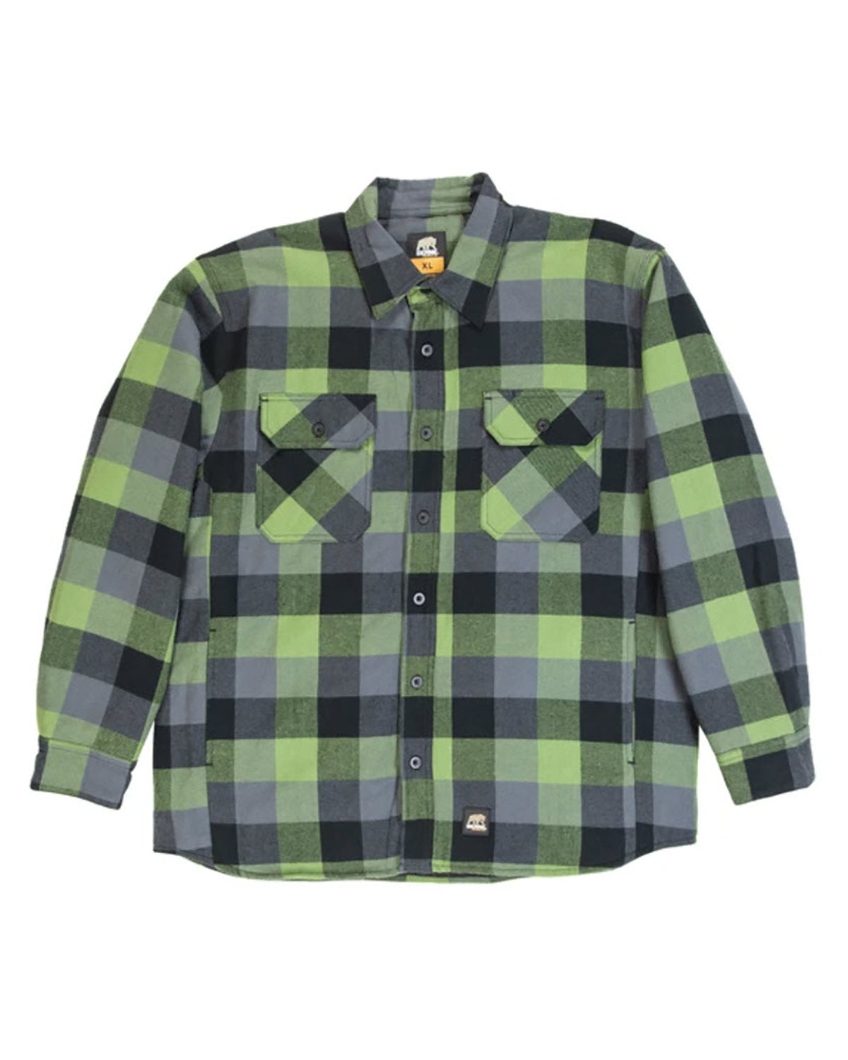 Berne Men's Timber Flannel Shirt Jacket Berne