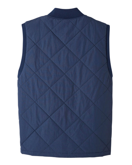 UltraClub Men's Dawson Quilted Hacking Vest UltraClub