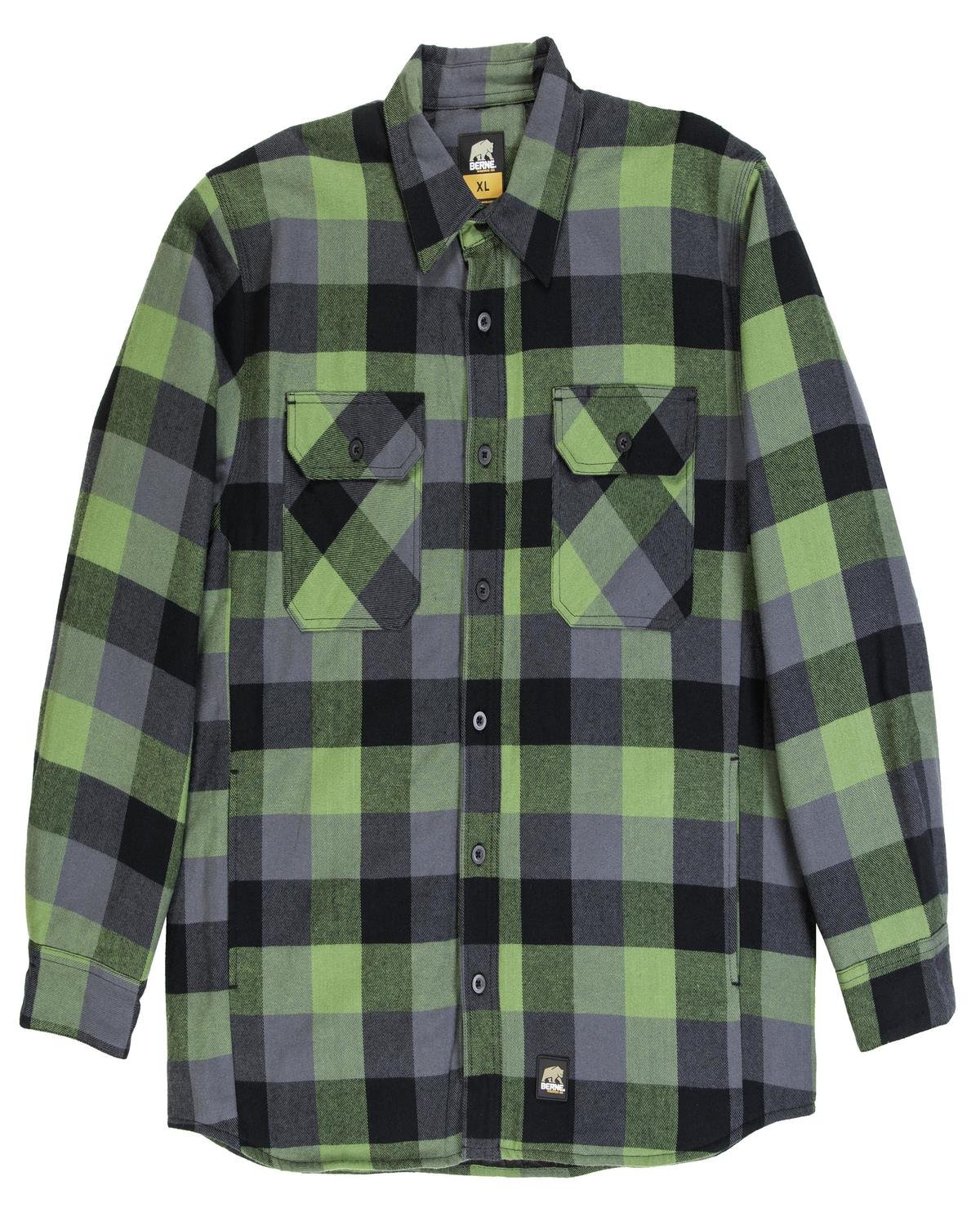 Berne Men's Tall Timber Flannel Shirt Jacket Berne