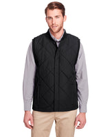 UltraClub Men's Dawson Quilted Hacking Vest Mens Apparel Jackets & Vests