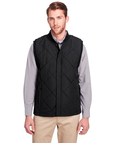 UltraClub Men's Dawson Quilted Hacking Vest