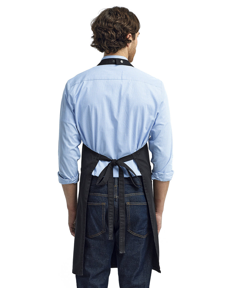 Artisan Collection by Reprime Unisex Cotton Chino Bib Apron