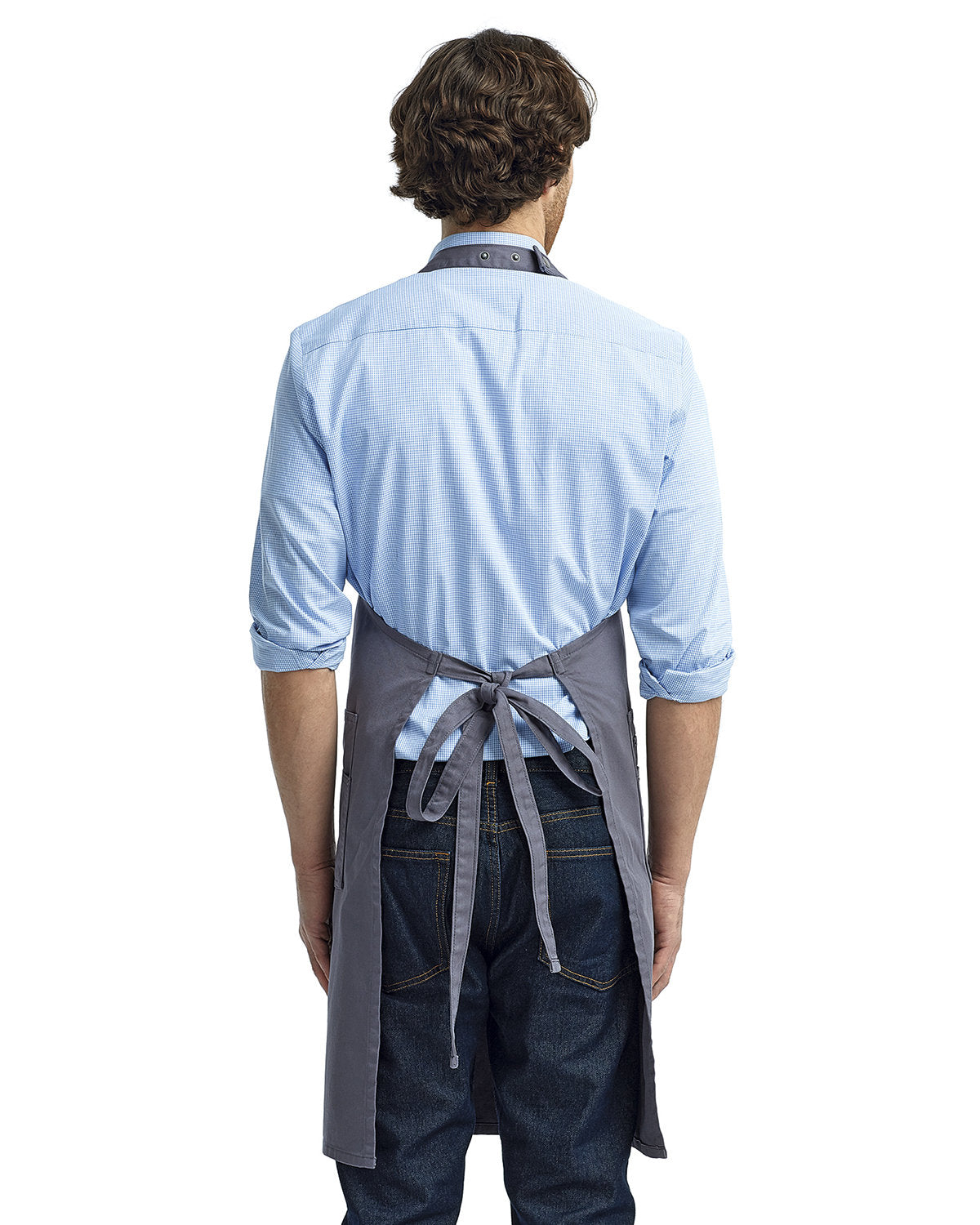 Artisan Collection by Reprime Unisex Cotton Chino Bib Apron Reprime