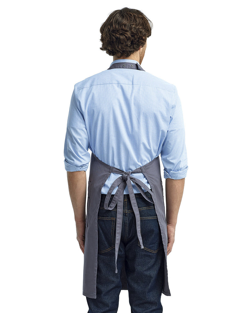 Artisan Collection by Reprime Unisex Cotton Chino Bib Apron