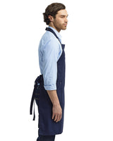 Artisan Collection by Reprime Unisex Cotton Chino Bib Apron Reprime