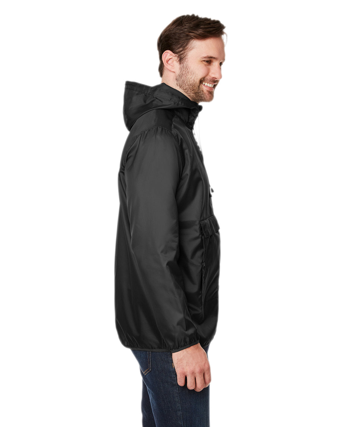 Team 365 Adult Zone Protect Packable Anorak Jacket Team 365