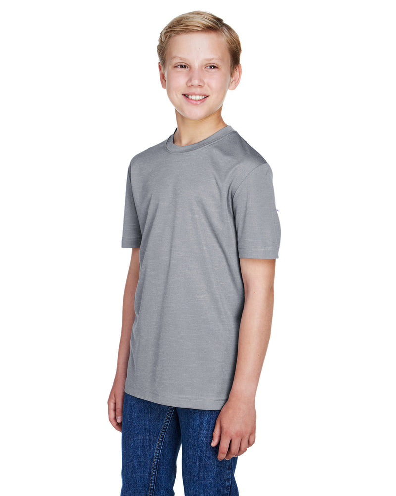 Team 365 Youth Sonic Heather Performance T-Shirt