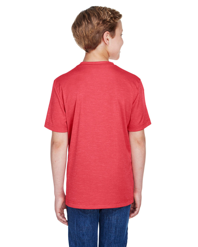 Team 365 Youth Sonic Heather Performance T-Shirt