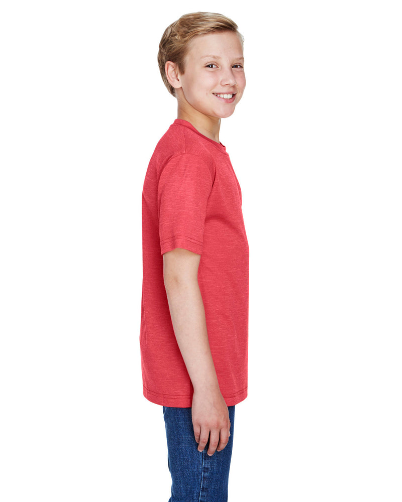 Team 365 Youth Sonic Heather Performance T-Shirt