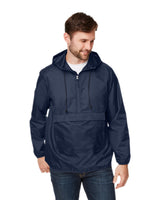 Team 365 Adult Zone Protect Packable Anorak Jacket Team 365